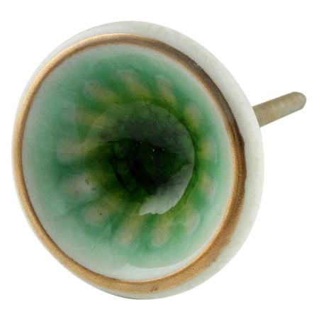 Mix Wheel Ceramic Dresser Knob in Silver Fitting